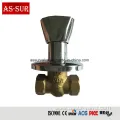 Brass Build in Stop Valve Cock as-Ws007